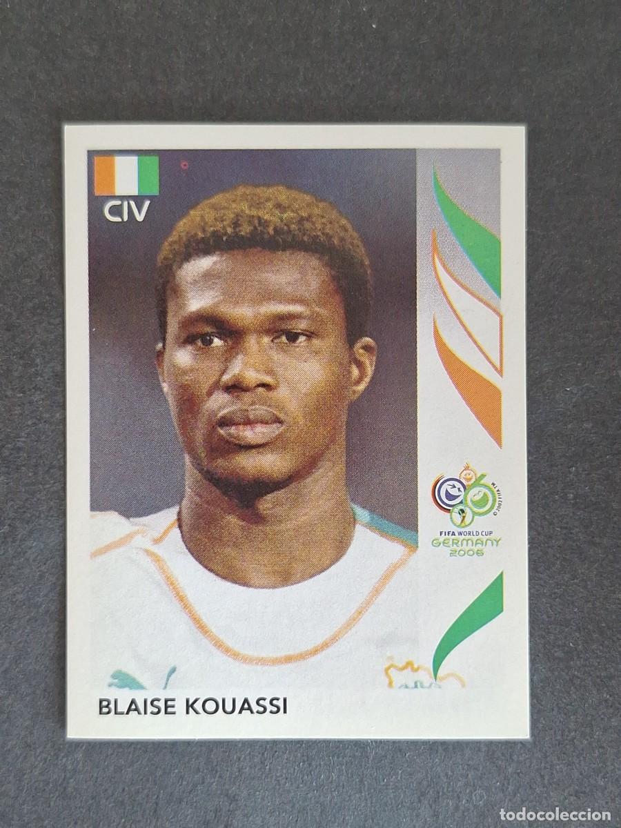 Figurine di Calcio: L2 BLAISE KOUASSI SELECCION COSTA DE MARFIL 194 PANINI MUNDIAL ALEMANIA 2006 NUNCA PEGADO SIN PEGAR