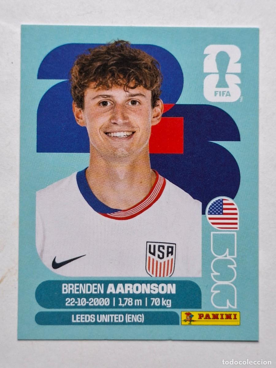 Figurine di Calcio: #USA 17 BRENDEN AARONSON (United States) - Panini FIFA World Cup 2026 Sticker