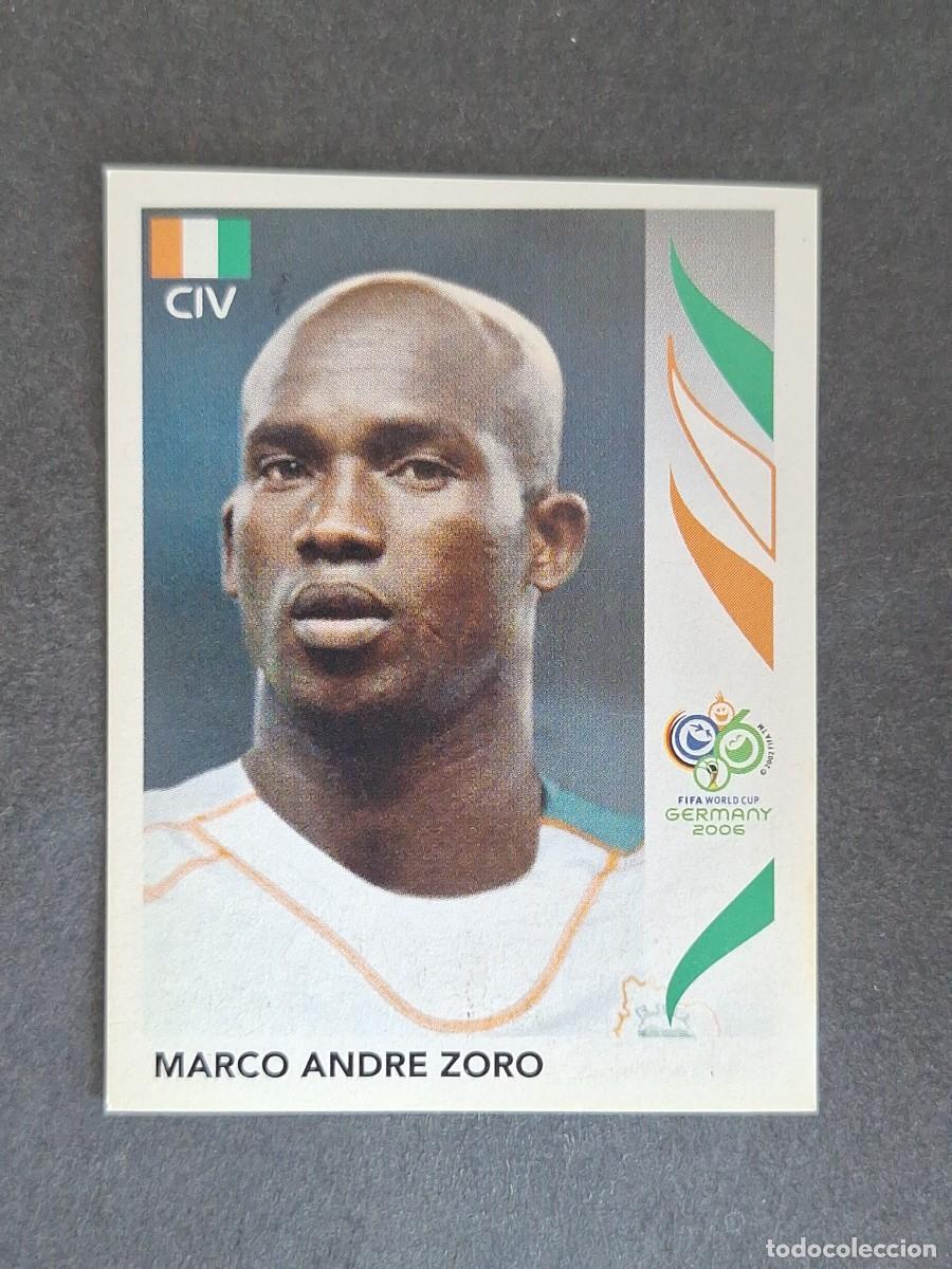 Fu&szlig;ball-Sticker: L2 MARCO A. ZORO SELECCION COSTA DE MARFIL 196 PANINI MUNDIAL ALEMANIA 2006 NUNCA PEGADO SIN PEGAR