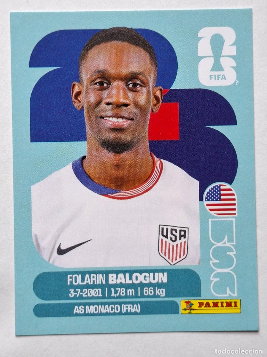 Fu&szlig;ball-Sticker: #USA 20 FOLARIN BALOGUN (United States) - Panini FIFA World Cup 2026 Sticker