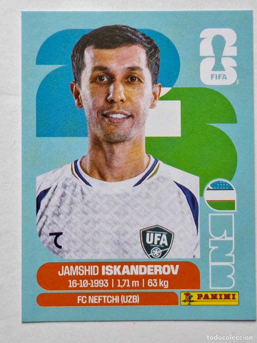 Fu&szlig;ball-Sticker: #UZB 12 JAMSHID ISKANDEROV (Uzbekistan) - Panini FIFA World Cup 2026 Sticker