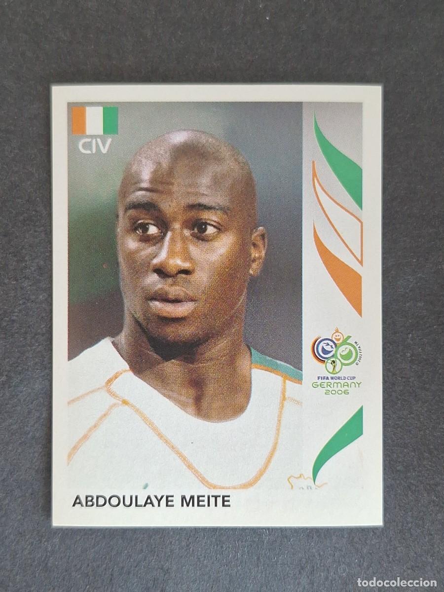 Fu&szlig;ball-Sticker: L2 ABDOULAYE MEITE SELECCION COSTA DE MARFIL 199 PANINI MUNDIAL ALEMANIA 2006 NUNCA PEGADO