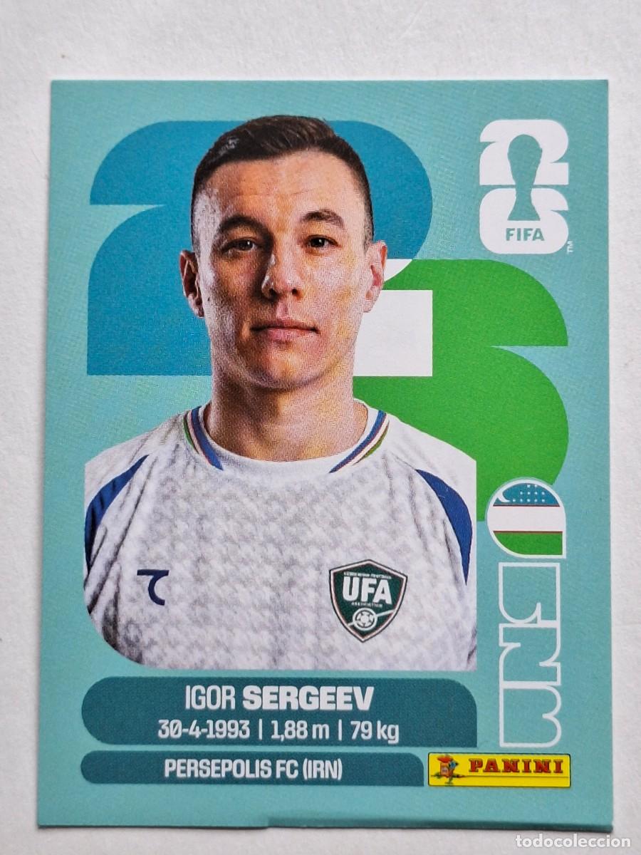 Fu&szlig;ball-Sticker: #UZB 19 IGOR SERGEEV (Uzbekistan) - Panini FIFA World Cup 2026 Sticker
