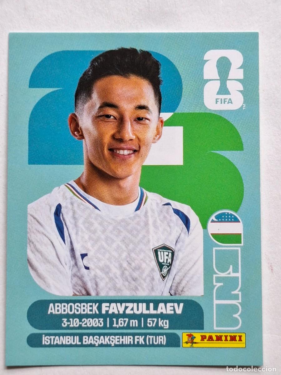Fu&szlig;ball-Sticker: #UZB 20 ABBOSBEK FAYZULLAEV (Uzbekistan) - Panini FIFA World Cup 2026 Sticker
