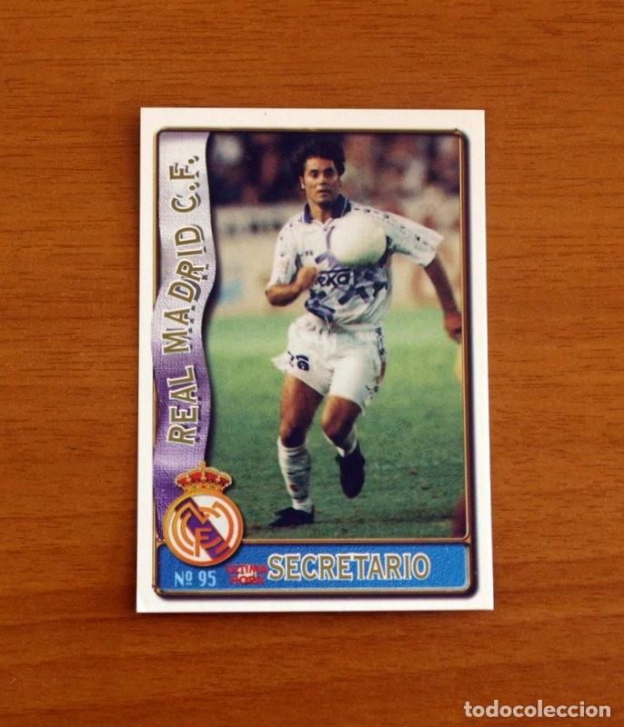 Fu&szlig;ball-Sticker: Real Madrid -N&ordm; 95 Secretario-&Uacute;ltima Hora-Mundicromo Las Fichas de la Liga de F&uacute;tbol 1996-1997-96-97
