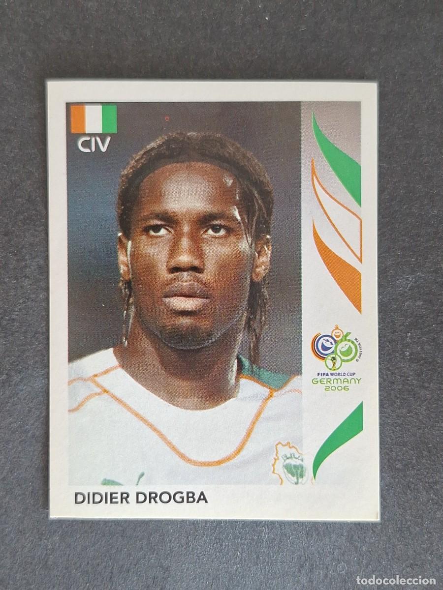 Fu&szlig;ball-Sticker: L2 DIDIER DROGBA SELECCION COSTA DE MARFIL 205 PANINI MUNDIAL ALEMANIA 2006 NUNCA PEGADO