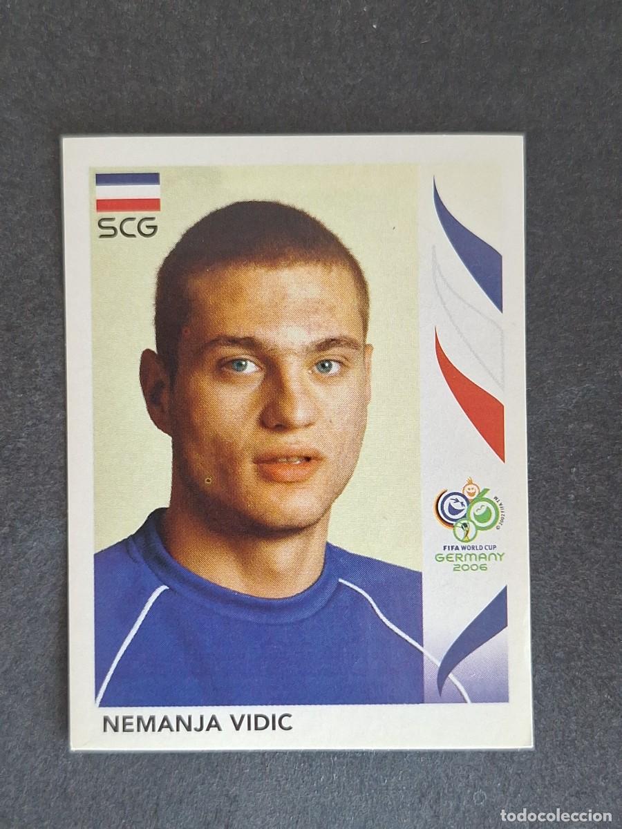 Cromos de F&uacute;tbol: L2 NEMANJA VIDIC SELECCION SERBIA Y MONTENEGRO 213 PANINI MUNDIAL ALEMANIA 2006 NUNCA PEGADO