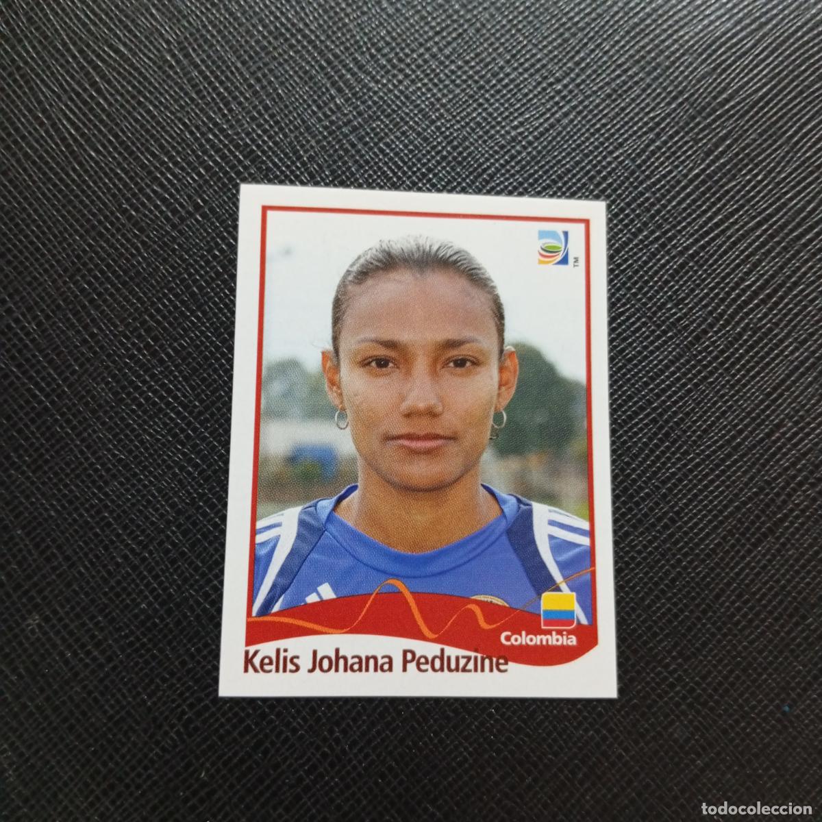 Cromos de F&uacute;tbol: 220 JOHANA PEDUZINE COLOMBIA PANINI FEMENINO WOMEN&acute;S MUNDIAL 2011 ALEMANIA 11 SIN PEGAR A101 PG226