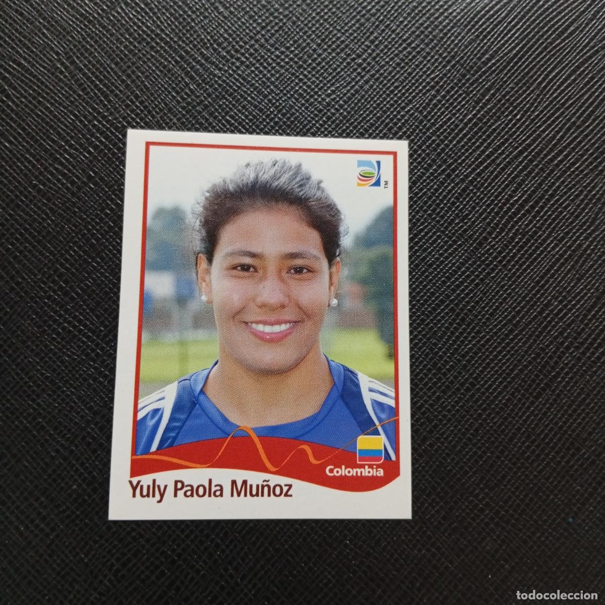Cromos de F&uacute;tbol: 221 YULY PAOLA MU&Ntilde;OZ COLOMBIA PANINI FEMENINO WOMEN&acute;S MUNDIAL 2011 ALEMANIA 11 SIN PEGAR A101 PG226