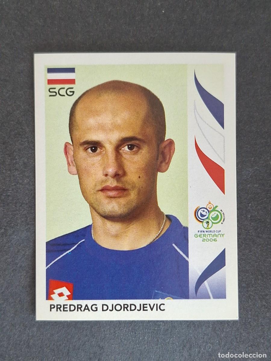Cromos de F&uacute;tbol: L2 PREDRAG DJORDJEVIC SELECCION SERBIA Y MONTENEGRO 215 PANINI MUNDIAL ALEMANIA 2006 NUNCA PEGADO