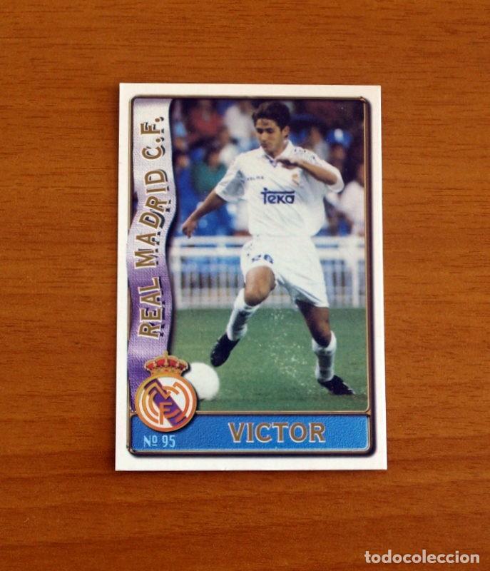 Cromos de F&uacute;tbol: Real Madrid -N&ordm; 95 V&iacute;ctor -Mundicromo Las Fichas de la Liga de F&uacute;tbol 1996-1997-96-97