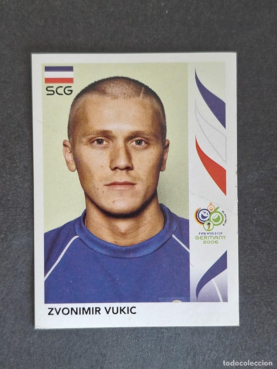 Cromos de F&uacute;tbol: L2 ZVONIMIR VUKIC SELECCION SERBIA Y MONTENEGRO 221 PANINI MUNDIAL ALEMANIA 2006 NUNCA PEGADO