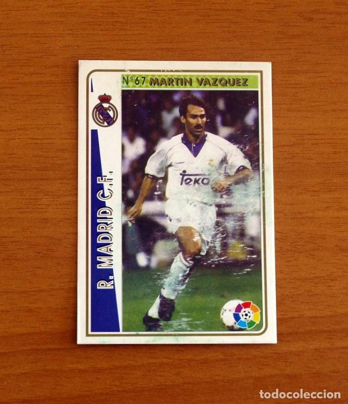 Cromos de F&uacute;tbol: Real Madrid -N&ordm; 67 Mart&iacute;n V&aacute;zquez -Mundicromo Las Fichas de la Liga 1994-1995-94-95