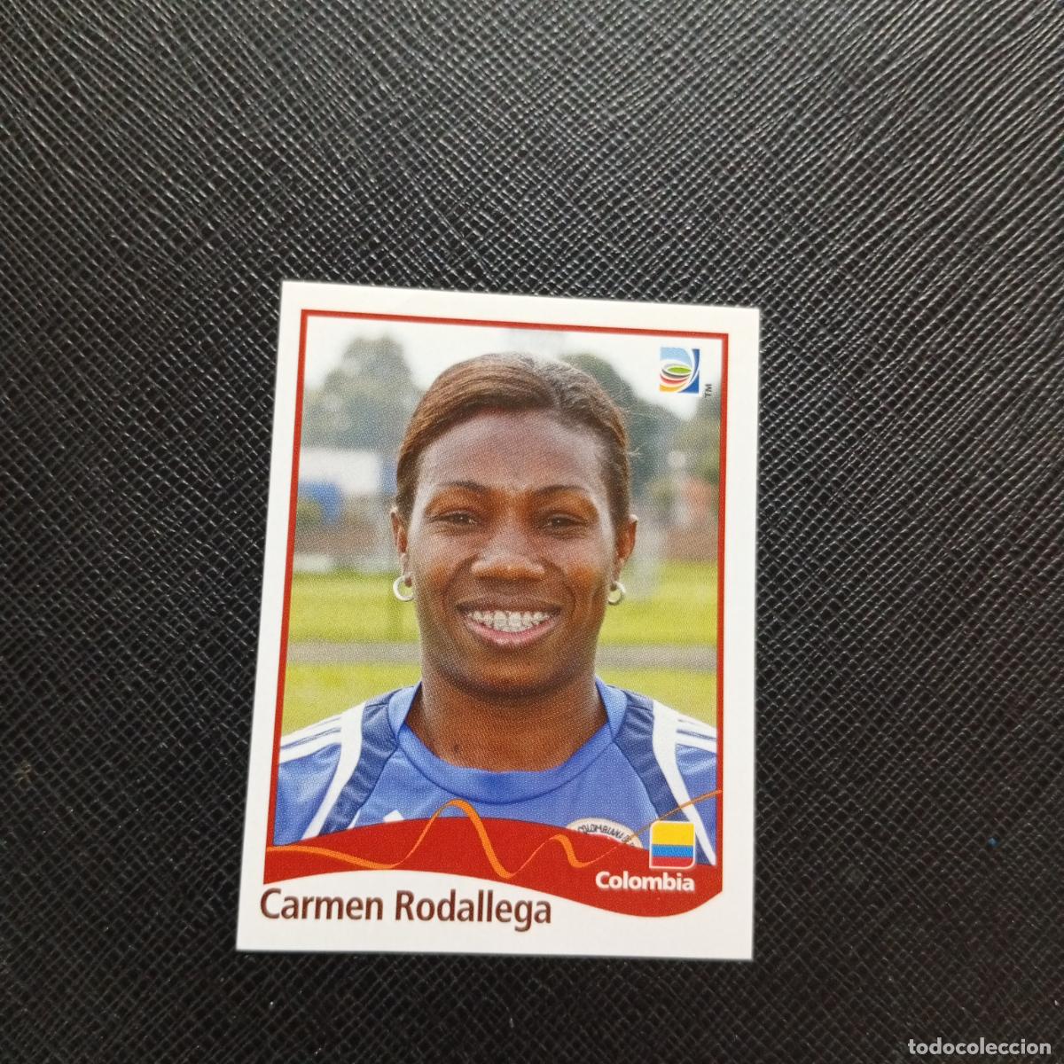 Cromos de F&uacute;tbol: 230 CARMEN RODALLEGA COLOMBIA PANINI FEMENINO WOMEN&acute;S MUNDIAL 2011 ALEMANIA 11 SIN PEGAR A101 PG235