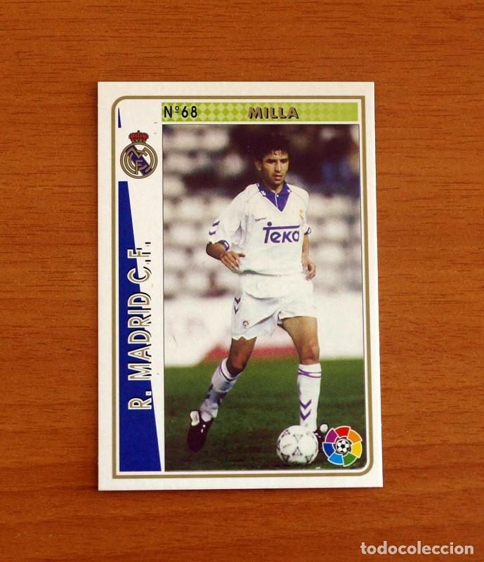 Cromos de F&uacute;tbol: Real Madrid -N&ordm; 68 Milla -Mundicromo Las Fichas de la Liga 1994-1995-94-95