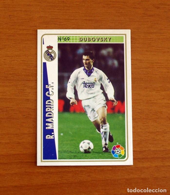 Cromos de F&uacute;tbol: Real Madrid -N&ordm; 69 Dubovsky -Mundicromo Las Fichas de la Liga 1994-1995-94-95