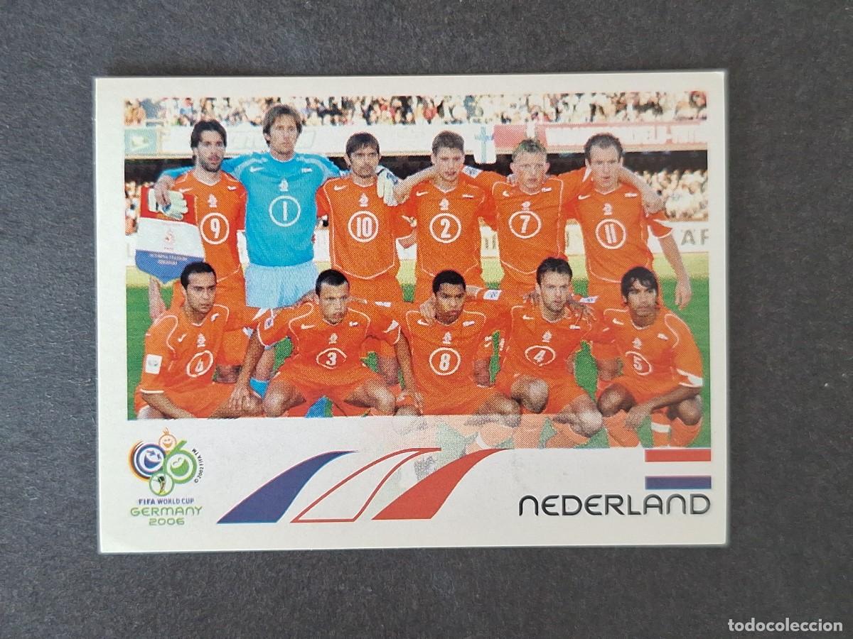 Cromos de F&uacute;tbol: L2 EQUIPO SELECCION HOLANDA 226 PANINI MUNDIAL ALEMANIA 2006 NUNCA PEGADO