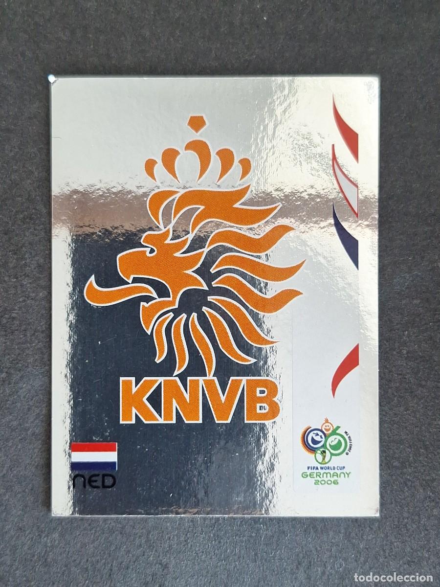 Cromos de F&uacute;tbol: L2 ESCUDO SELECCION HOLANDA 227 PANINI MUNDIAL ALEMANIA 2006 NUNCA PEGADO