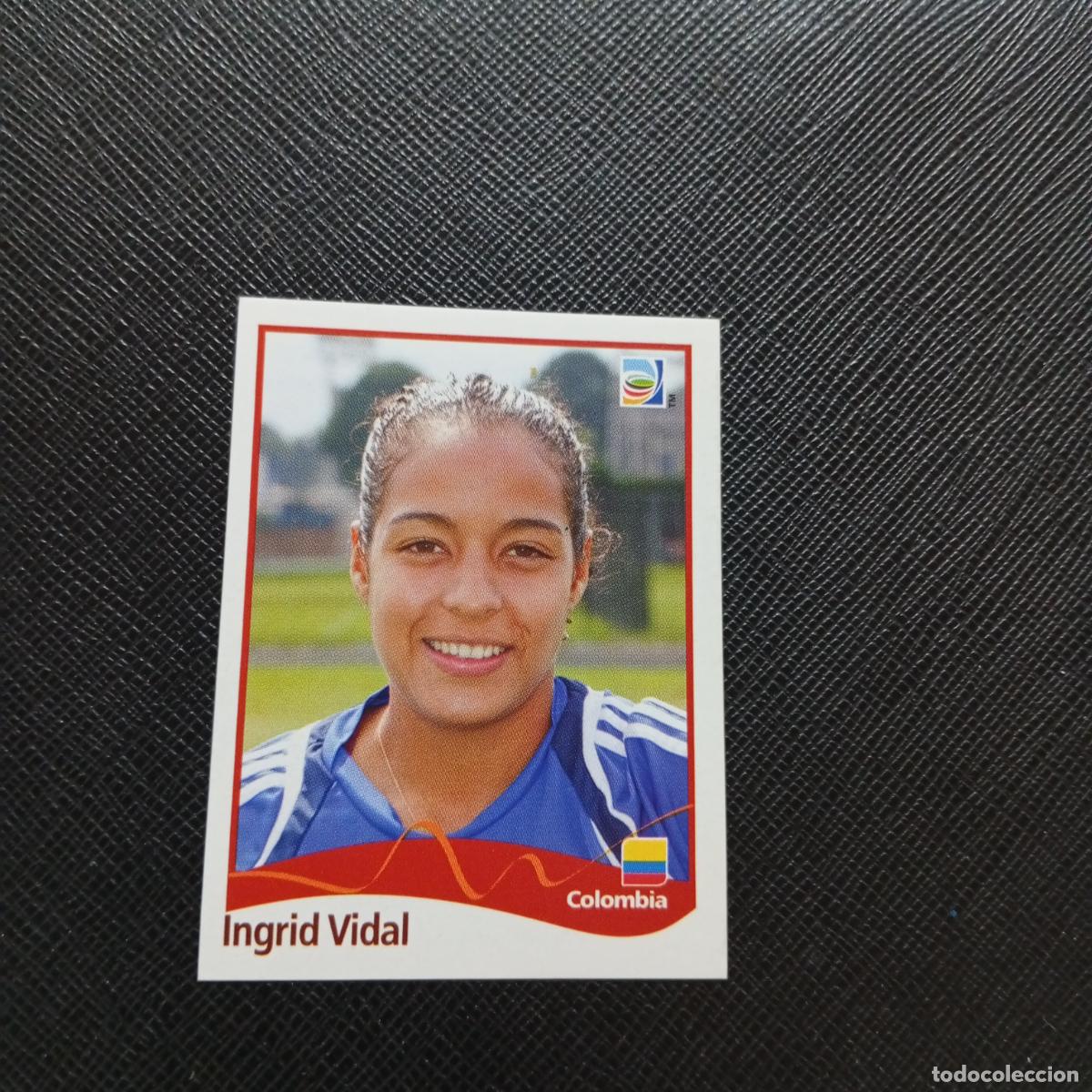 Cromos de Futebol: 233 INGRID VIDAL COLOMBIA PANINI FEMENINO WOMEN&acute;S MUNDIAL 2011 ALEMANIA 11 SIN PEGAR A101 PG244