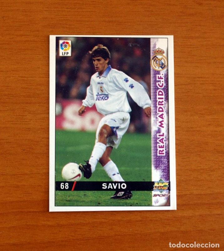 Cromos de Futebol: Real Madrid -N&ordm; 68 Savio -Mundicromo Las Fichas de la Liga 1998-1999-98-99