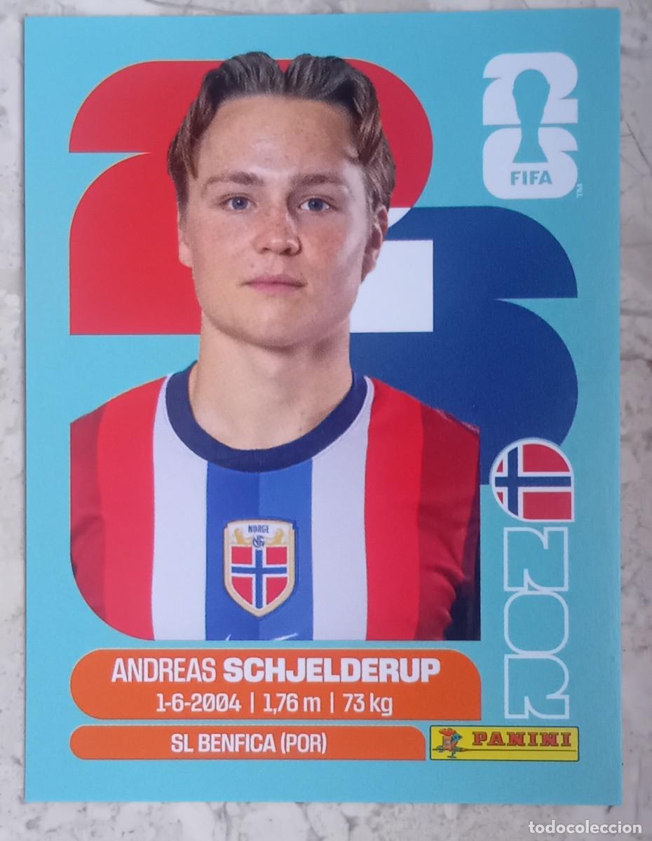 Cromos de Futebol: Figurina Panini 2026 Cromo World Cup Usa Mundial 2026 Andreas Schjelderup Norrway n NOR 12