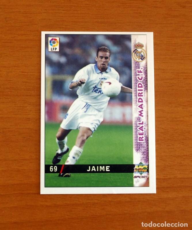 Cromos de Futebol: Real Madrid -N&ordm; 69 Jaime -Mundicromo Las Fichas de la Liga 1998-1999-98-99