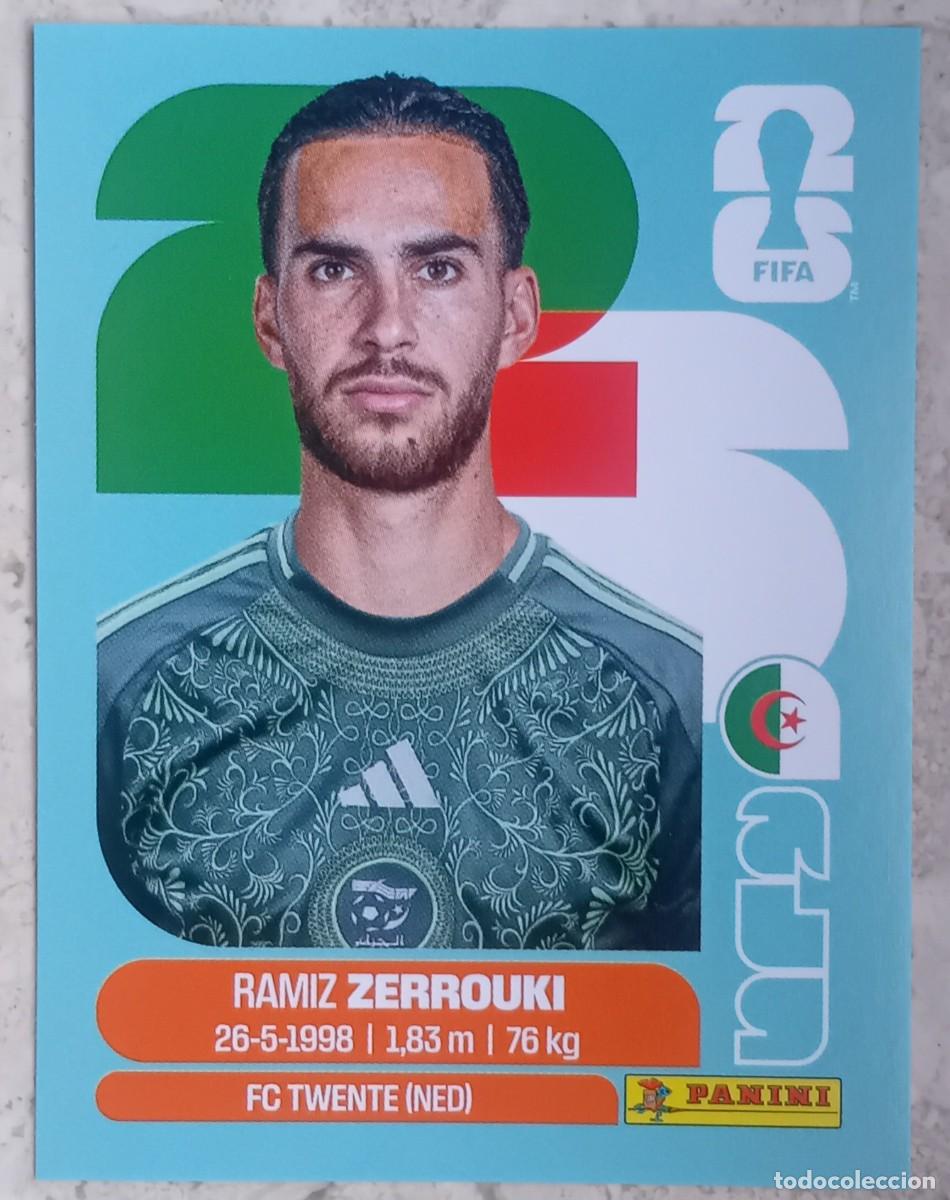 Cromos de F&uacute;tbol: Figurina Panini 2026 Cromo World Cup Usa Mundial 2026 Ramiz Zerrouki Algeria n ALG 11
