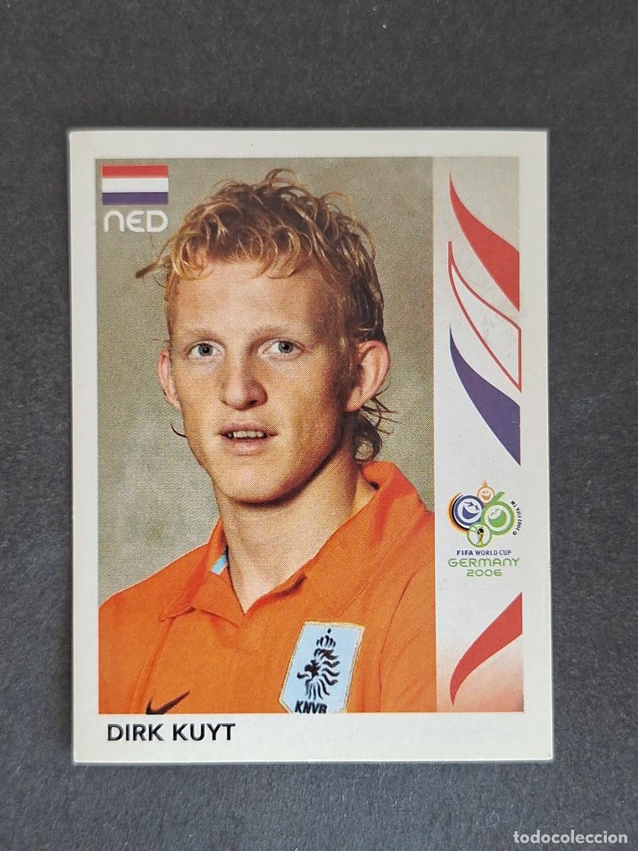 Cromos de F&uacute;tbol: L2 DIRK KUYT SELECCION HOLANDA 239 PANINI MUNDIAL ALEMANIA 2006 NUNCA PEGADO SIN PEGAR
