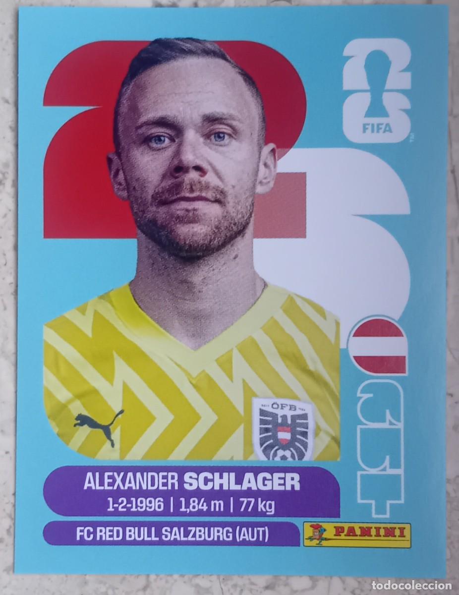 Cromos de F&uacute;tbol: Figurina Panini 2026 Cromo World Cup Usa Mundial 2026 Alexander Schlager Austria n AUT 2