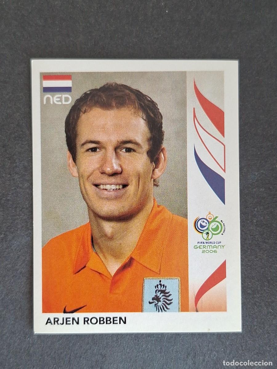 Cromos de F&uacute;tbol: L2 ARJEN ROBBEN SELECCION HOLANDA 240 PANINI MUNDIAL ALEMANIA 2006 NUNCA PEGADO SIN PEGAR