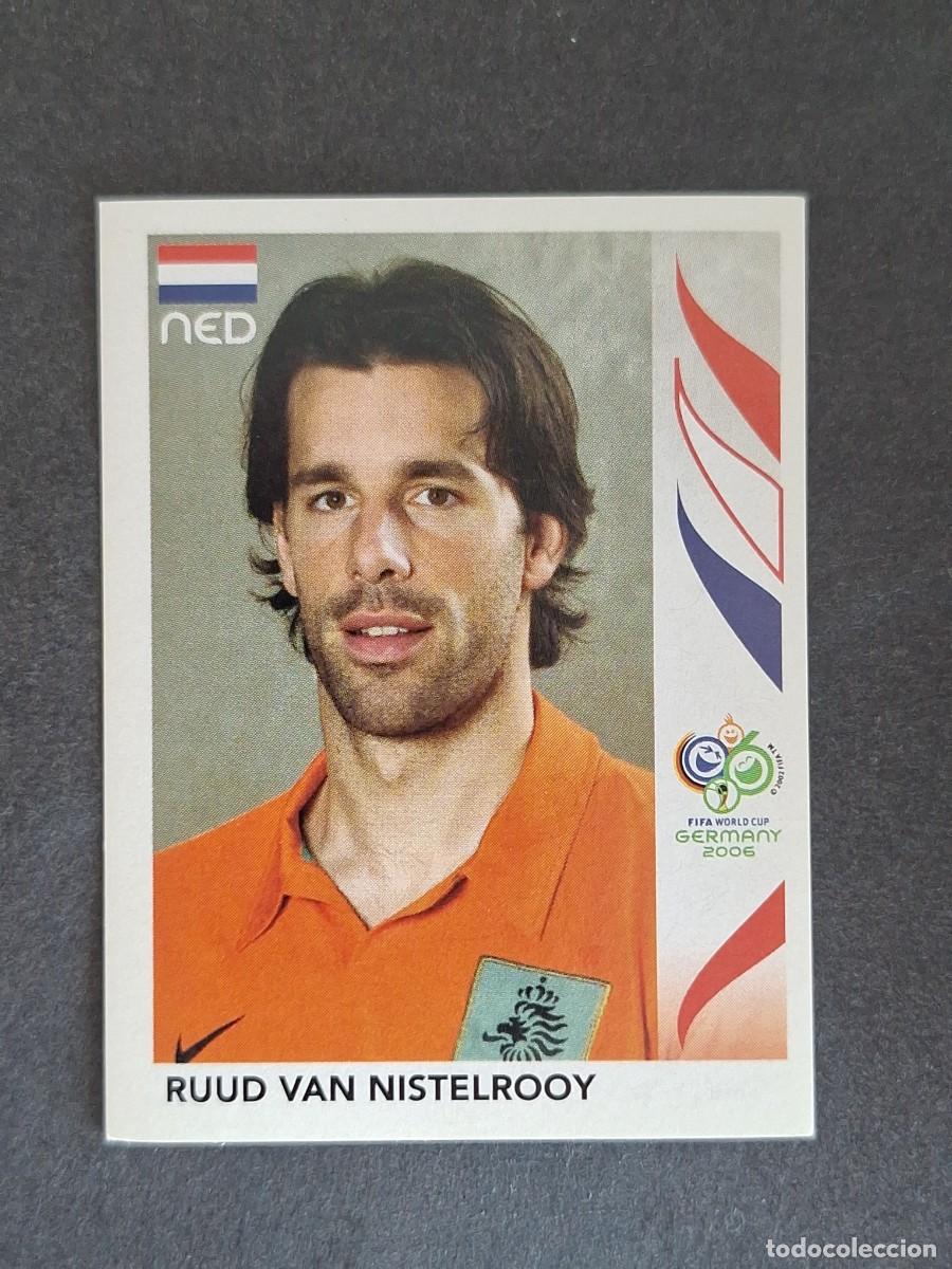 Cromos de F&uacute;tbol: L2 RUUD VAN NISTELROOY SELECCION HOLANDA 241 PANINI MUNDIAL ALEMANIA 2006 NUNCA PEGADO SIN PEGAR
