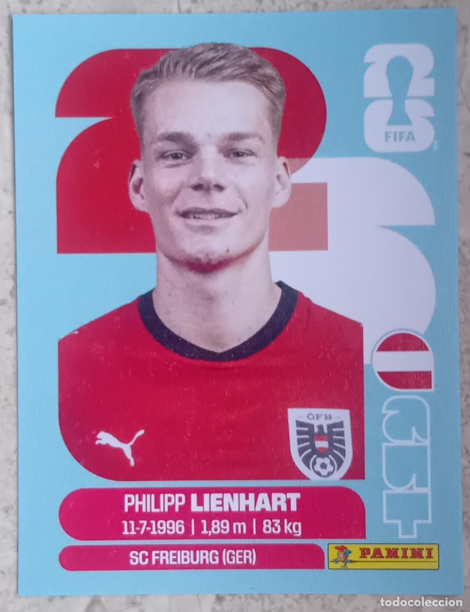 Cromos de F&uacute;tbol: Figurina Panini 2026 Cromo World Cup Usa Mundial 2026 Philipp Lienhart Austria n AUT 6
