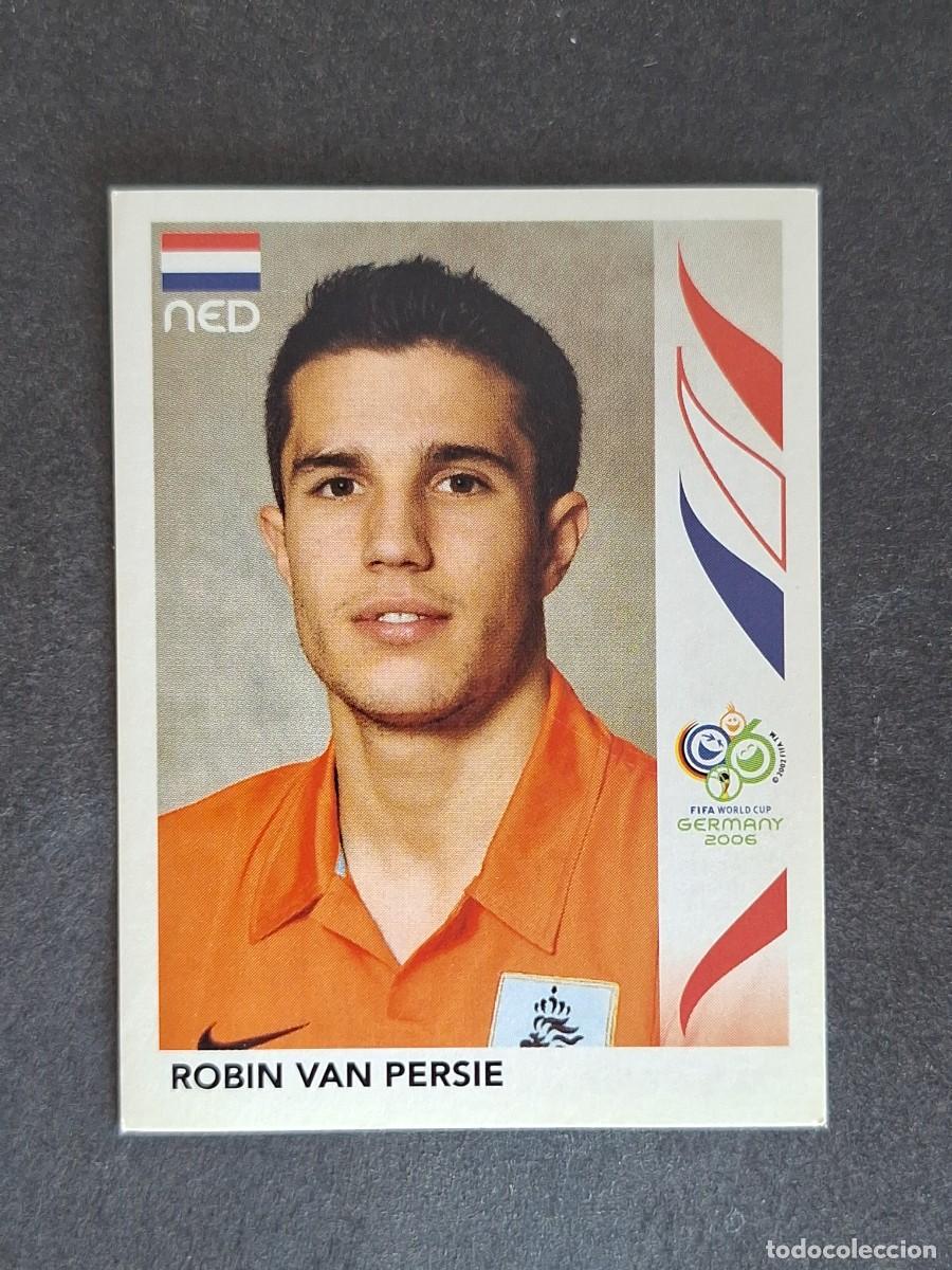 Cromos de F&uacute;tbol: L2 ROBIN VAN PERSIE SELECCION HOLANDA 242 PANINI MUNDIAL ALEMANIA 2006 NUNCA PEGADO SIN PEGAR