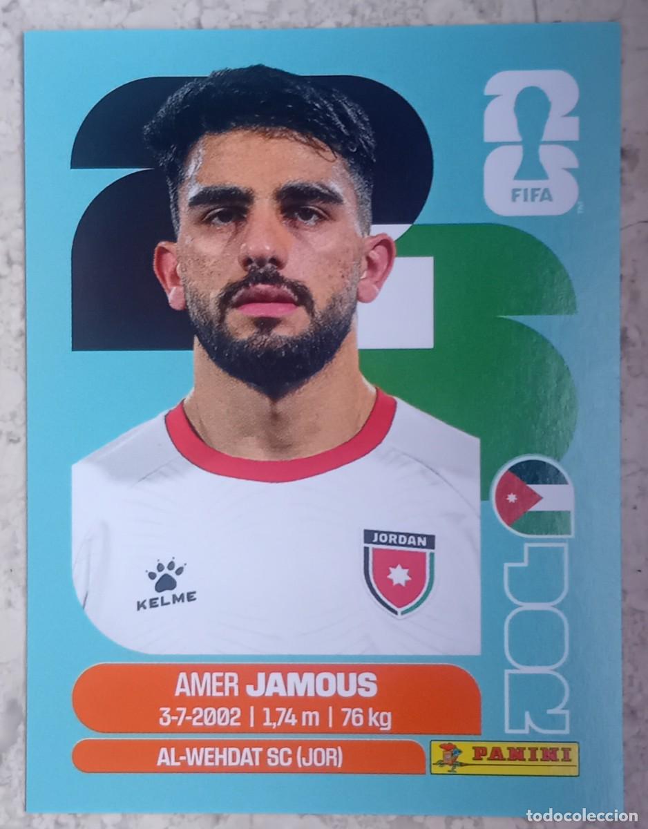 Cromos de F&uacute;tbol: Figurina Panini 2026 Cromo World Cup Usa Mundial 2026 Amer Jamous Jordan n JOR 14