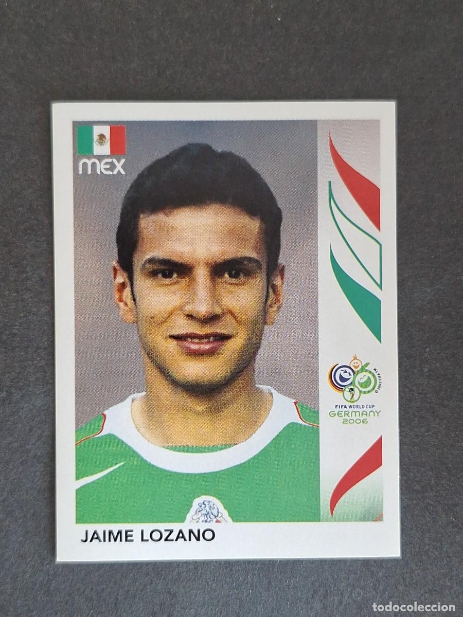 Cromos de F&uacute;tbol: L2 JAIME LOZANO SELECCION MEXICO 253 PANINI MUNDIAL ALEMANIA 2006 NUNCA PEGADO SIN PEGAR