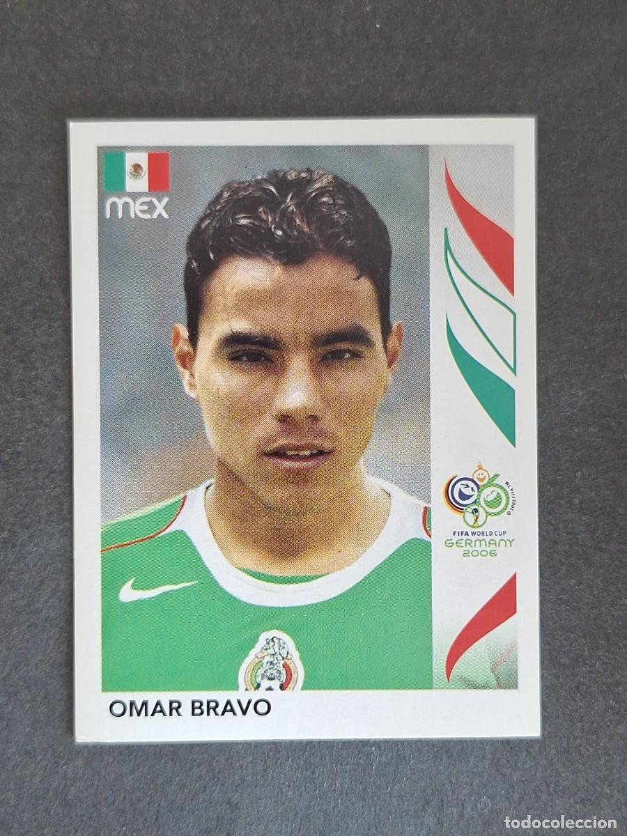 Cromos de F&uacute;tbol: L2 OMAR BRAVO SELECCION MEXICO 261 PANINI MUNDIAL ALEMANIA 2006 NUNCA PEGADO SIN PEGAR
