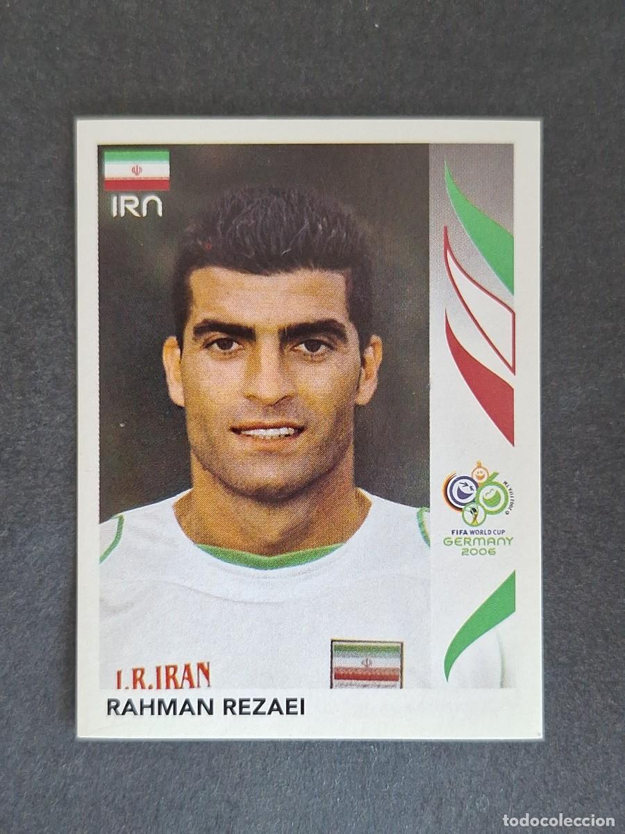 Cromos de F&uacute;tbol: L2 RAHMAN REZAEI SELECCION IRAN 270 PANINI MUNDIAL ALEMANIA 2006 NUNCA PEGADO SIN PEGAR