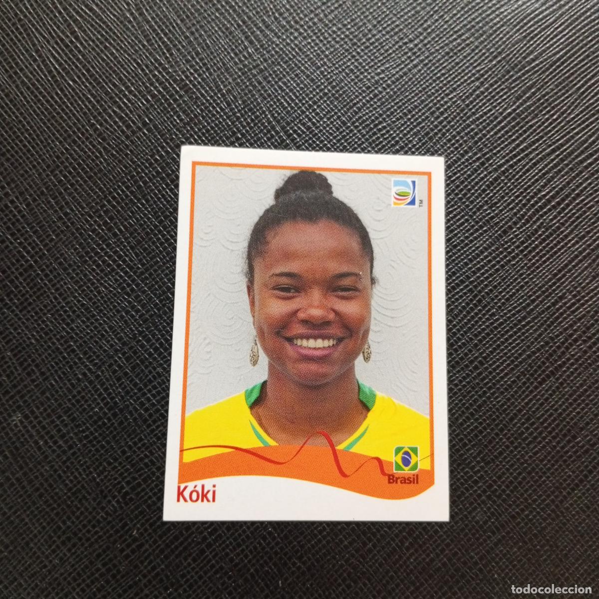 Fu&szlig;ball-Sticker: 260 KOKI BRASIL PANINI FEMENINO WOMEN&acute;S MUNDIAL 2011 ALEMANIA 11 - SIN PEGAR A101 PG271