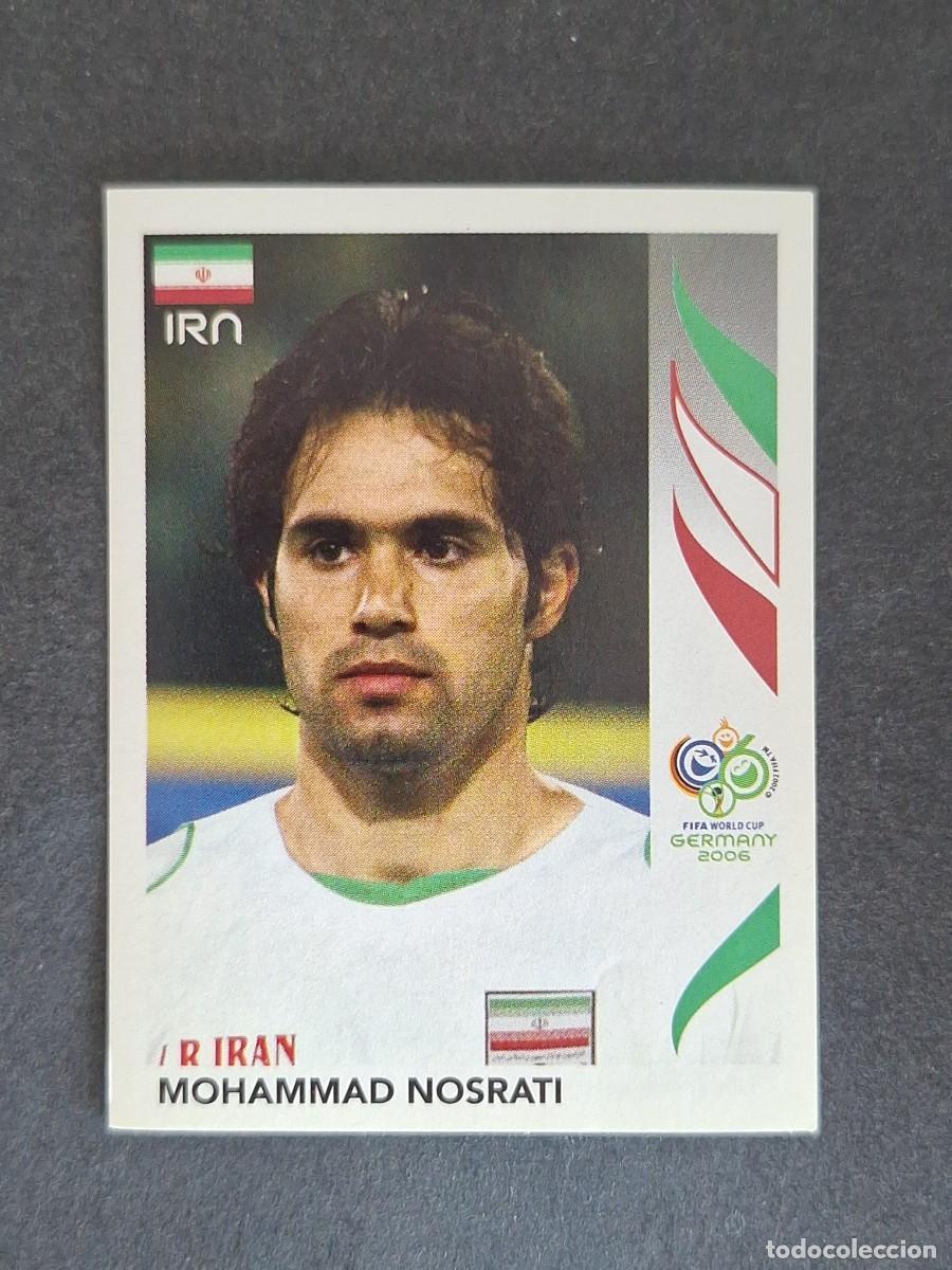 Fu&szlig;ball-Sticker: L2 MOHAMMAD NOSRATI SELECCION IRAN 276 PANINI MUNDIAL ALEMANIA 2006 NUNCA PEGADO SIN PEGAR