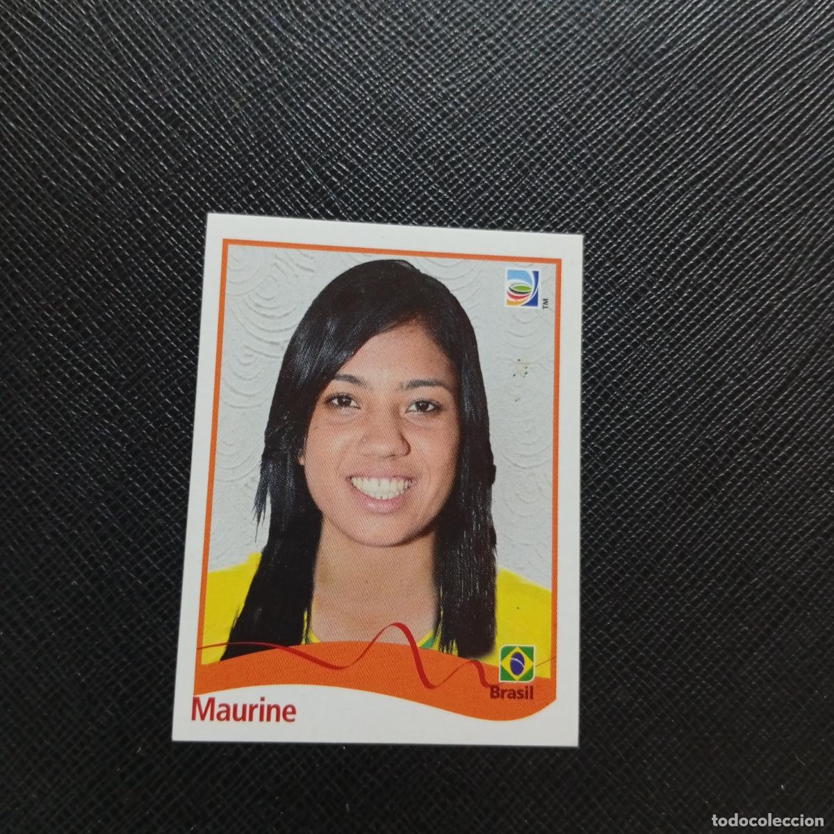 Cromos de Futebol: 264 MAURINE BRASIL PANINI FEMENINO WOMEN&acute;S MUNDIAL 2011 ALEMANIA 11 - SIN PEGAR A101 PG280