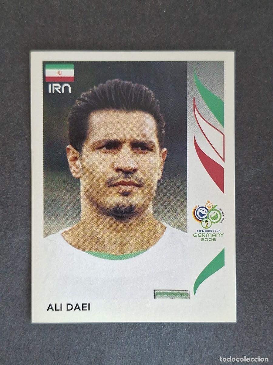 Cromos de F&uacute;tbol: L2 ALI DAEI SELECCION IRAN 278 PANINI MUNDIAL ALEMANIA 2006 NUNCA PEGADO SIN PEGAR