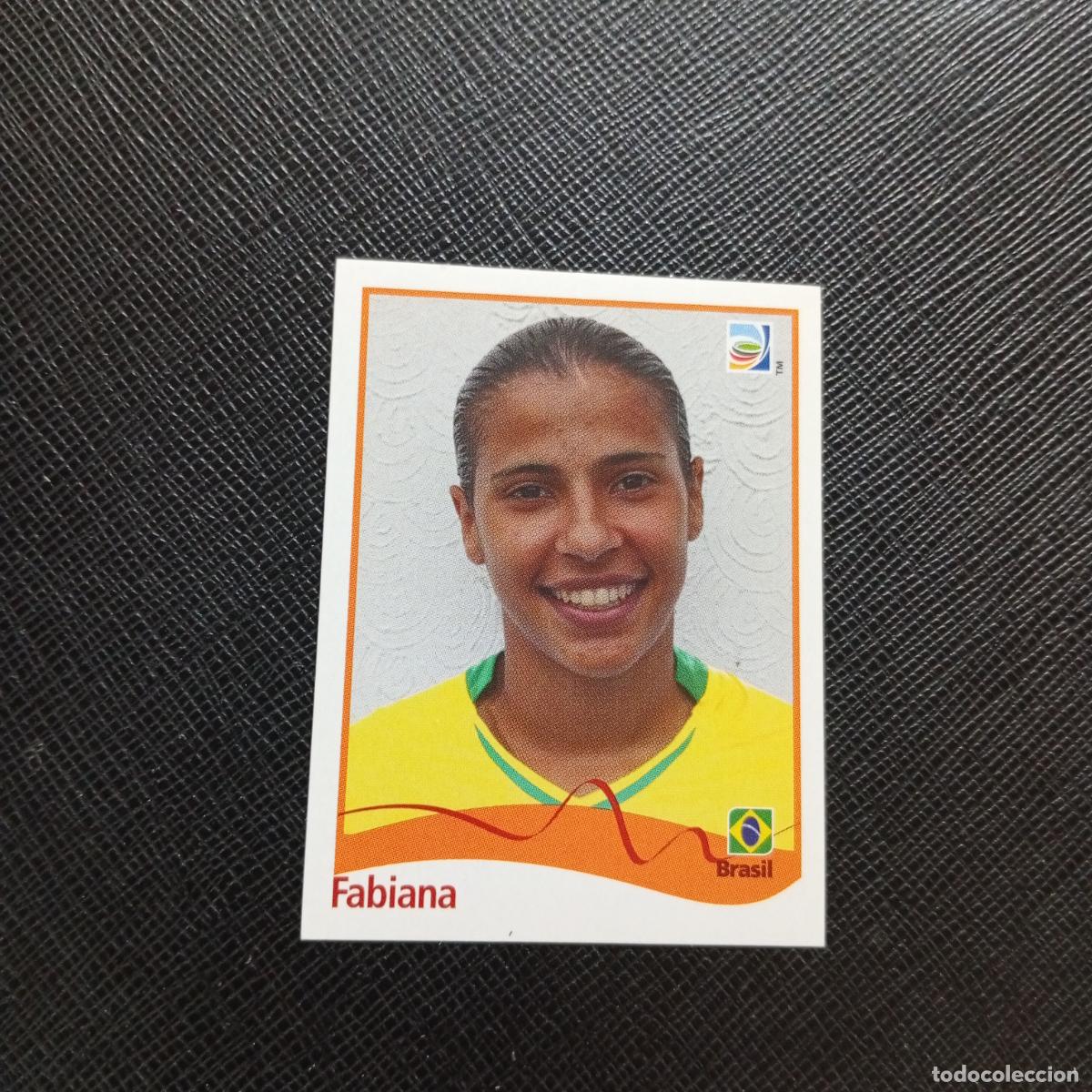 Cromos de F&uacute;tbol: 267 FABIANA BRASIL PANINI FEMENINO WOMEN&acute;S MUNDIAL 2011 ALEMANIA 11 - SIN PEGAR A101 PG280