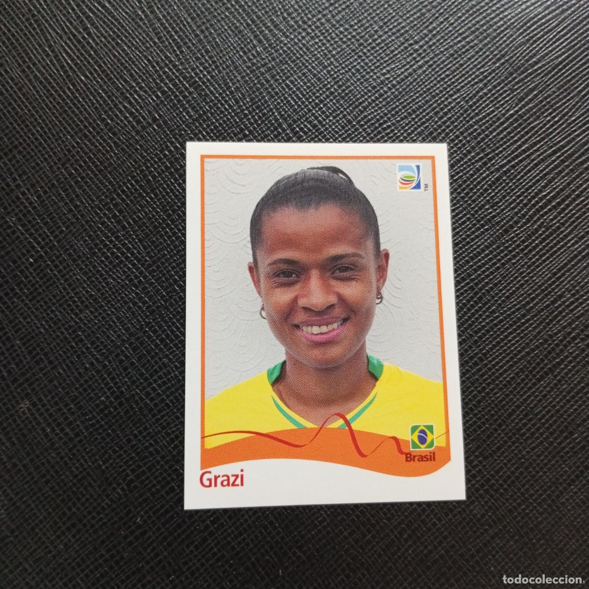 Cromos de F&uacute;tbol: 268 GRAZI BRASIL PANINI FEMENINO WOMEN&acute;S MUNDIAL 2011 ALEMANIA 11 - SIN PEGAR A101 PG280