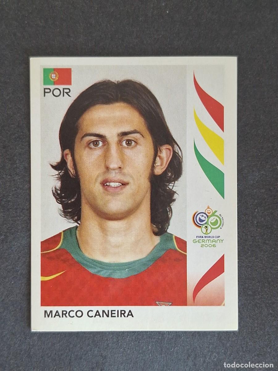 Cromos de F&uacute;tbol: L2 MARCO CANEIRA SELECCION PORTUGAL 286 PANINI MUNDIAL ALEMANIA 2006 NUNCA PEGADO SIN PEGAR
