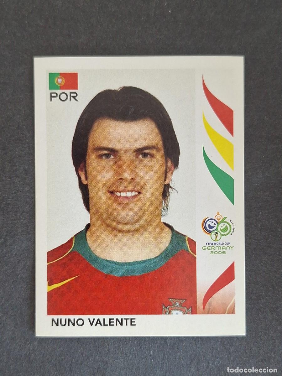 Cromos de F&uacute;tbol: L2 NUNO VALENTE SELECCION PORTUGAL 288 PANINI MUNDIAL ALEMANIA 2006 NUNCA PEGADO SIN PEGAR