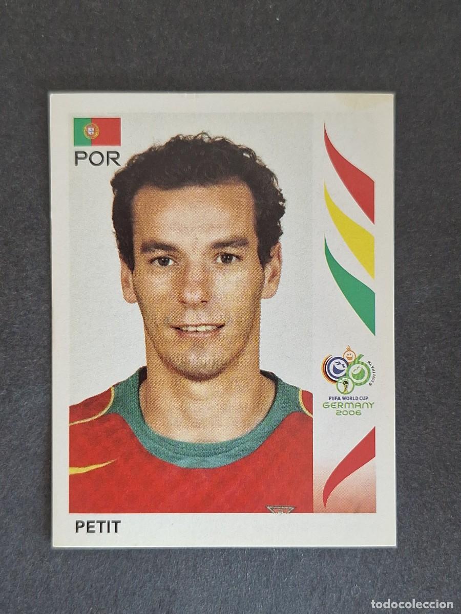 Cromos de F&uacute;tbol: L2 PETIT SELECCION PORTUGAL 295 PANINI MUNDIAL ALEMANIA 2006 NUNCA PEGADO SIN PEGAR