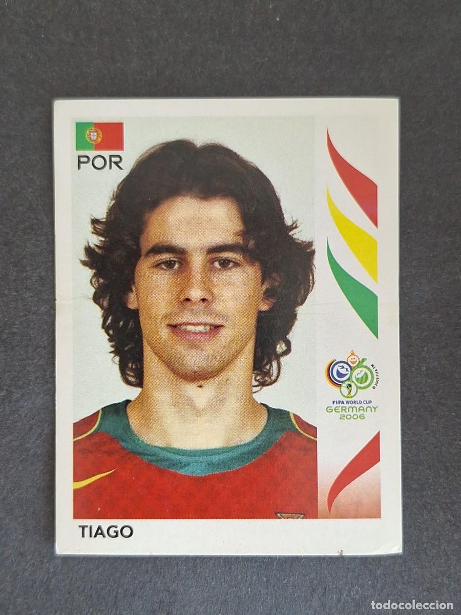 Cromos de F&uacute;tbol: L2 TIAGO SELECCION PORTUGAL 297 PANINI MUNDIAL ALEMANIA 2006 NUNCA PEGADO SIN PEGAR