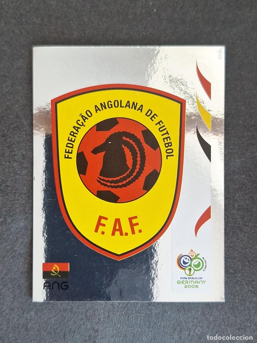 Cromos de F&uacute;tbol: L2 ESCUDO SELECCION ANGOLA 301 PANINI MUNDIAL ALEMANIA 2006 NUNCA PEGADO SIN PEGAR