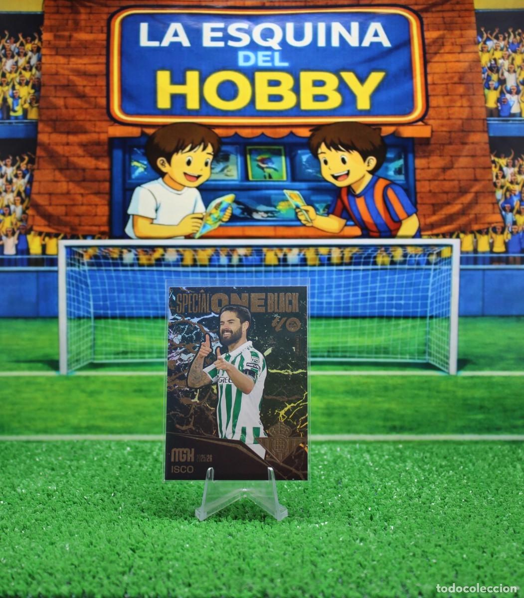 Cromos de F&uacute;tbol: Isco, PANINI MEGACRACKS 2025-2026, Special One Black, Real Betis Balompi&eacute;