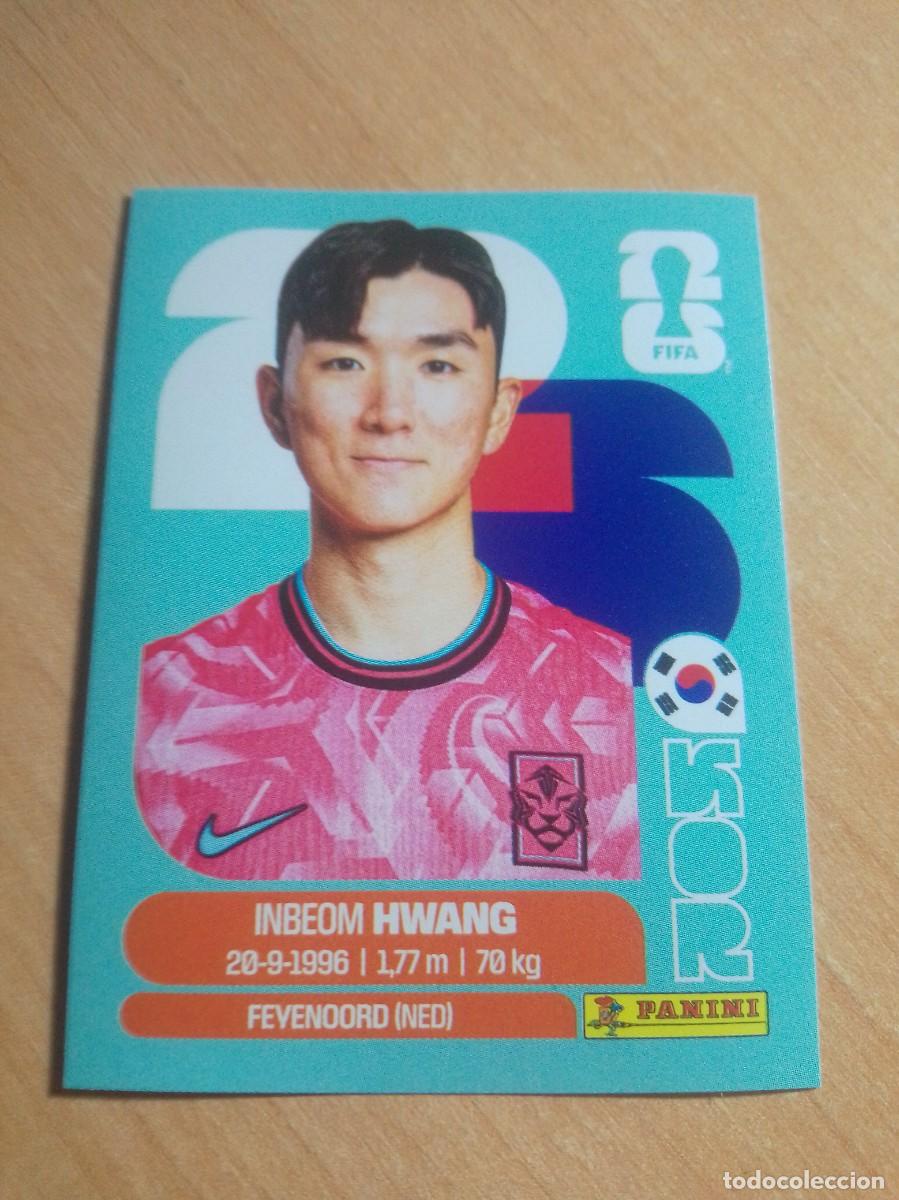 Football Stickers: INBEOM HWANG KOREA KOR 11 MUNDIAL FIFA WORLD CUP 2026 26 PANINI STICKERS NUEVO